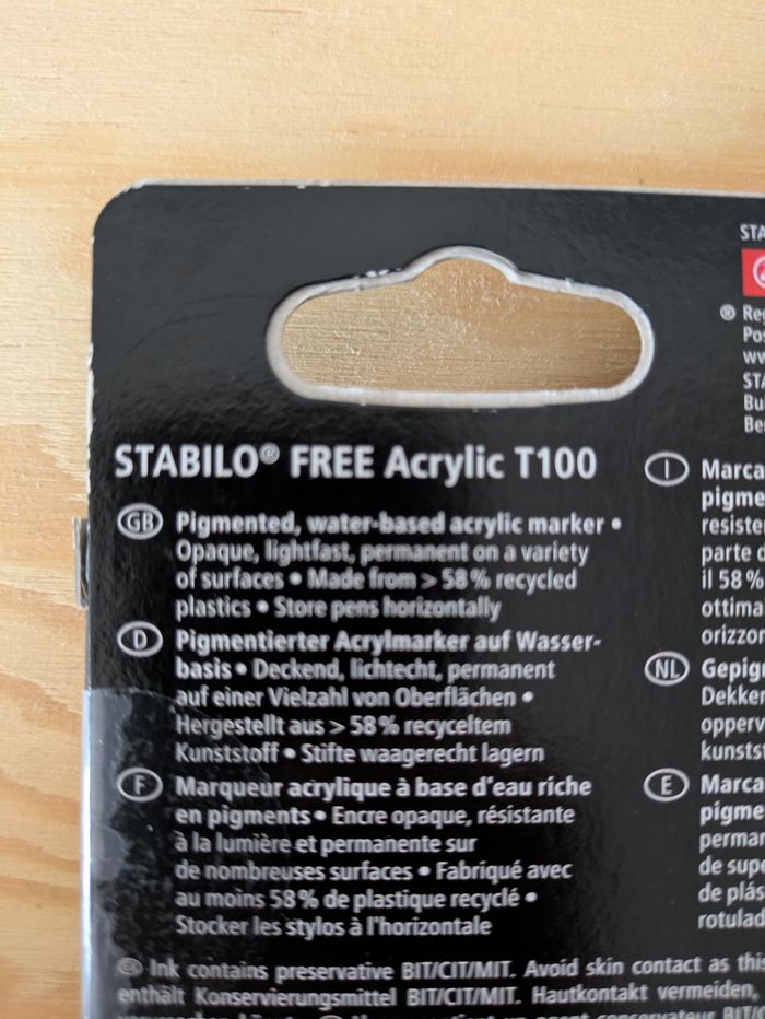 Marqueurs acryliques STABILO  1-2mm - photo numéro 5