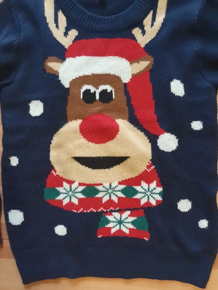 pull de Noël 10 ans - photo numéro 2