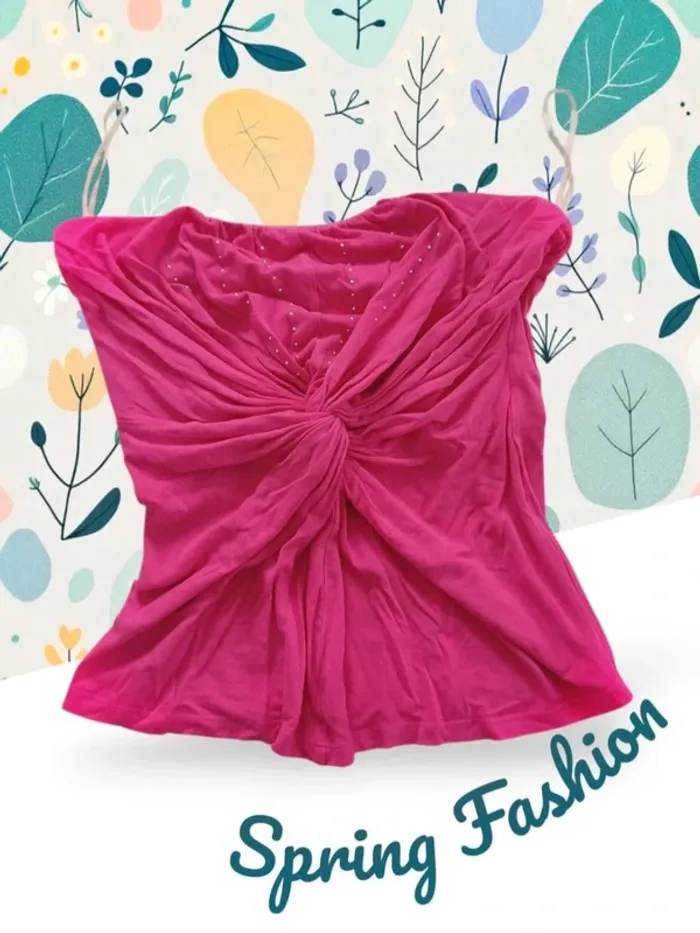 Top Femme Rose 38