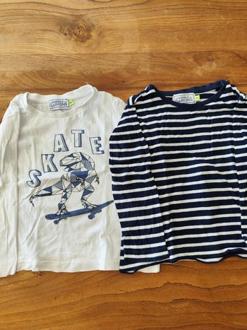 Tee shirt manches longues 4 ans