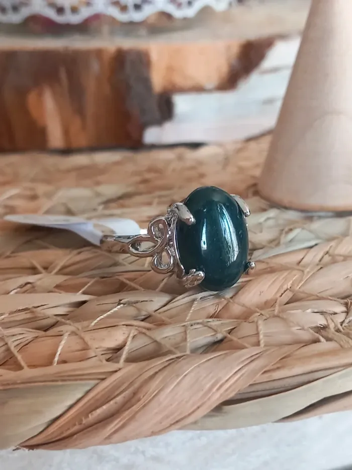 Bague en pierre naturelle taille 55 - photo numéro 3