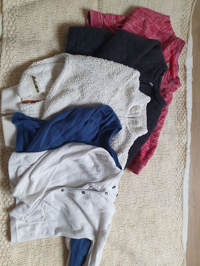 Lot de 5 vestes