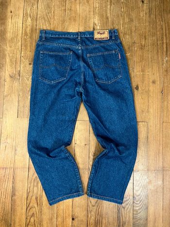 Jean vintage 90’s Oboush 100% coton marine W36 FR46