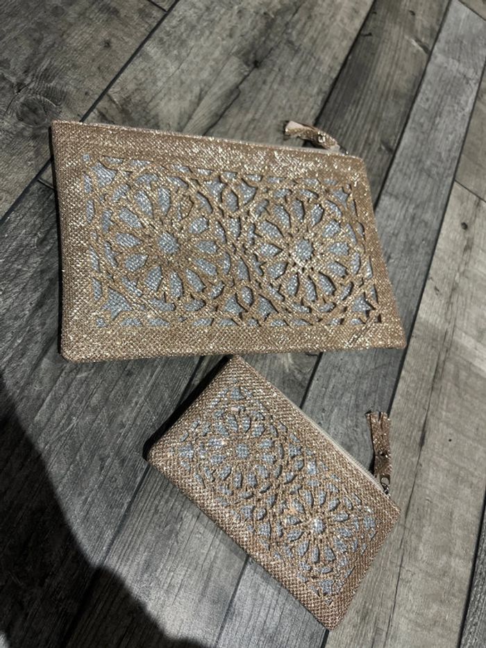 Ensemble pochette plus porte monnaie - photo numéro 3