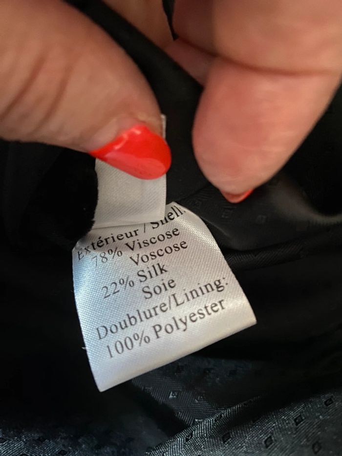 Veste velours noire - photo numéro 7