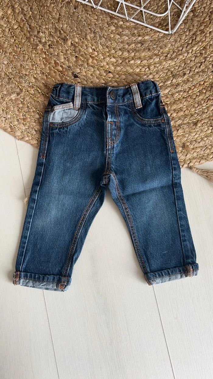 Lot de 3 jeans - 12 mois - photo numéro 2
