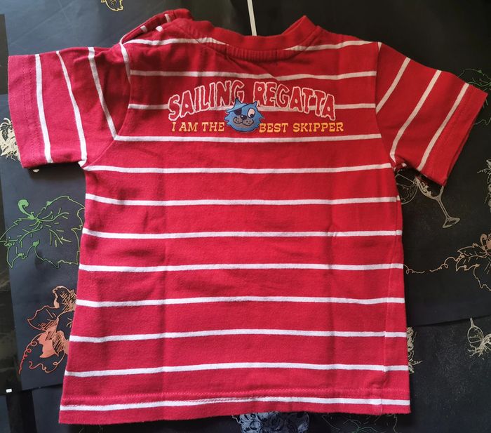 lot de 2 t-shirts taille 12 mois - photo numéro 9