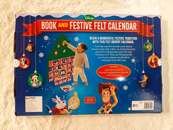 Calendrier de l’Avent Disney XXL Sapin feutrine + 24 personnages + Histoire Jour 25 Anglais Neuf - photo numéro 2