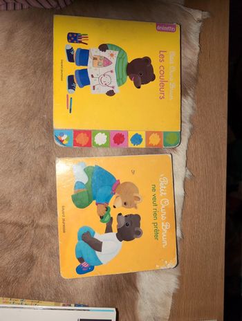 Lot 2Petit ours Brun 1 offert