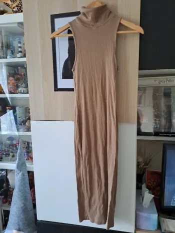 Robe longue moulante