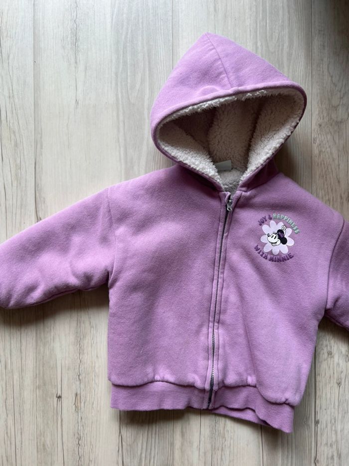 Gilet violet Disney baby