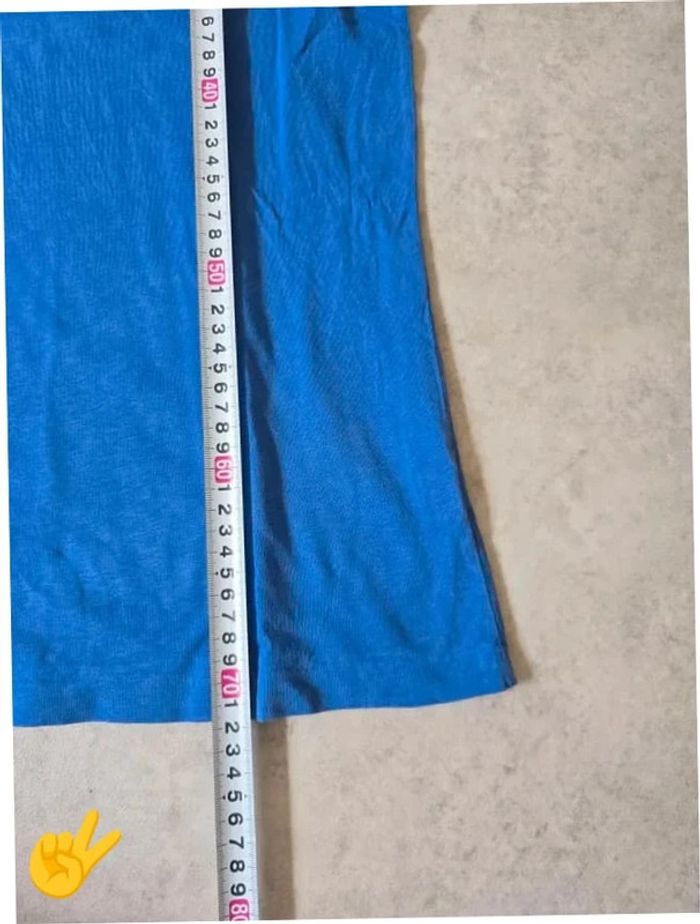 T-shirt Ralph Lauren L coupe col rond bleu Homme Men tee9b - photo numéro 5