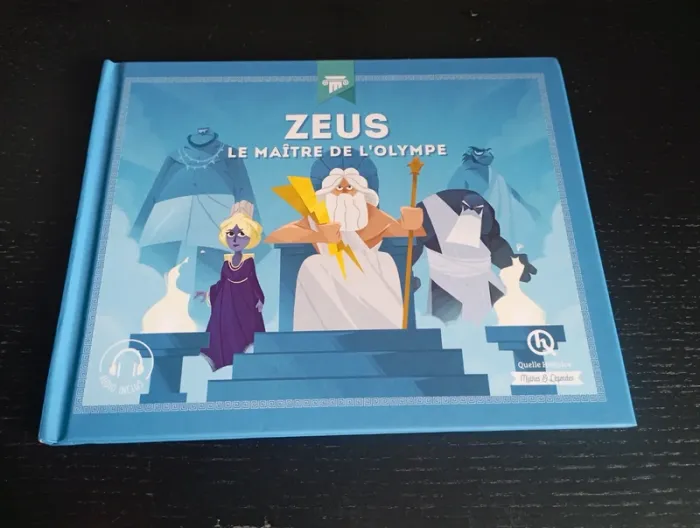 Livre Zeus la maître de l olympe