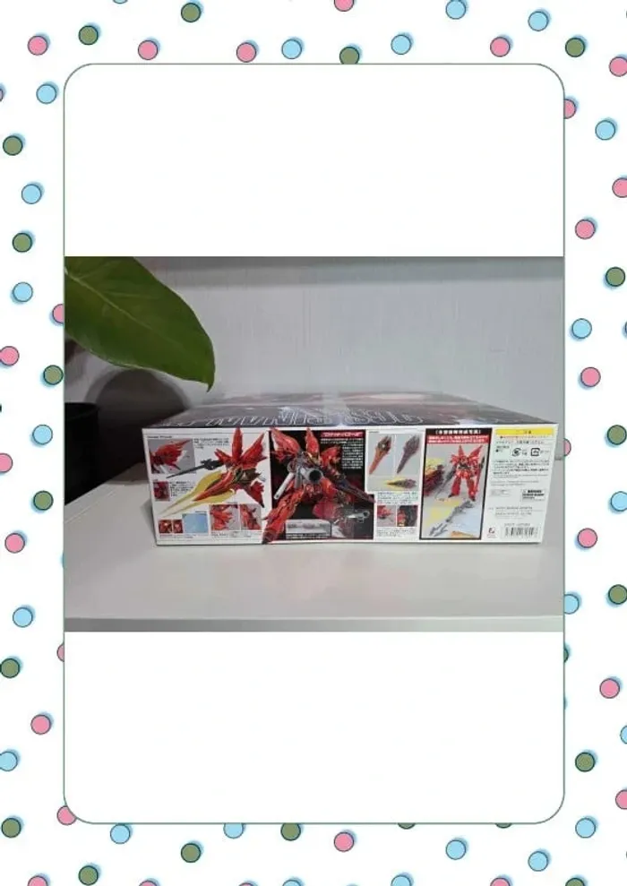 Maquette Gundam MG 1/100 MSN-06S Sinanju - photo numéro 5