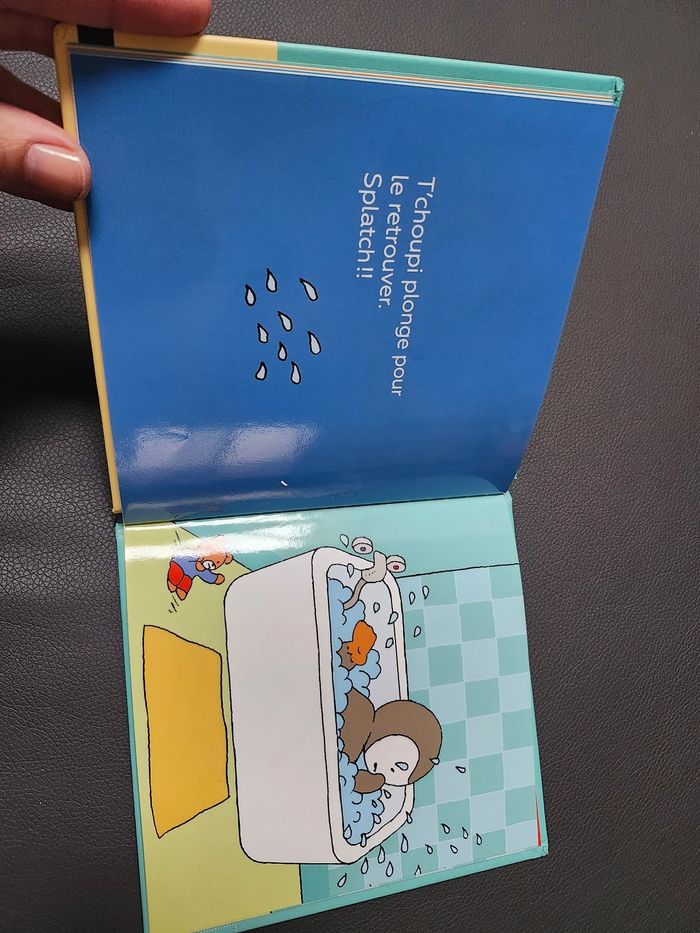 Livre enfant t'choupi prend son bain nathan - photo numéro 6