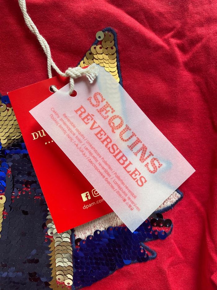 Tee shirt T-shirt Dpam taille 3 ans Neuf - photo numéro 3