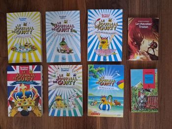 Lot de 6 romans du Journal de Gurty