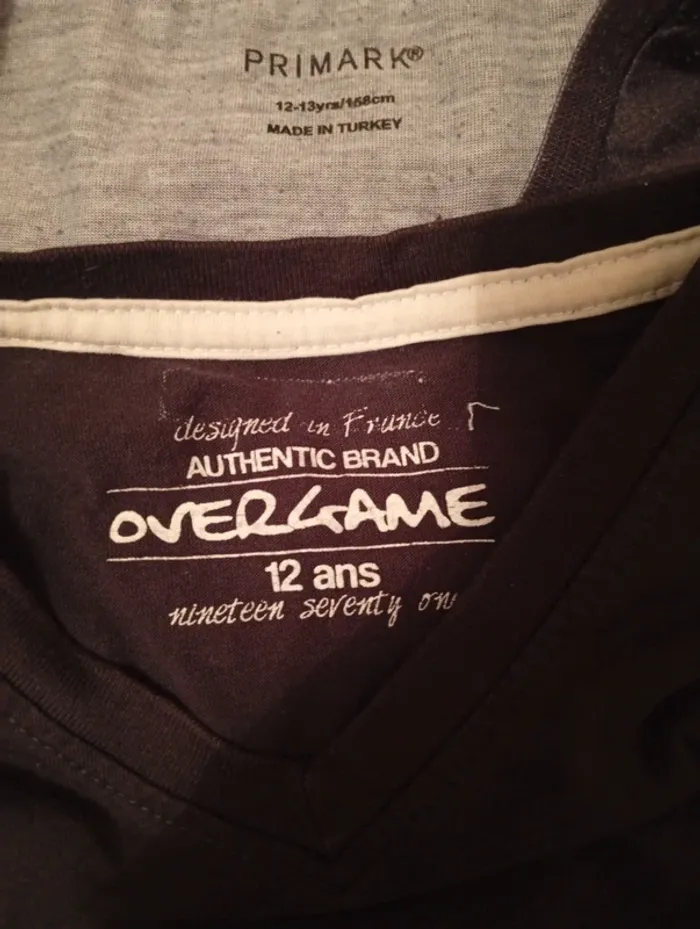 T-shirt 12/13 ans - photo numéro 3