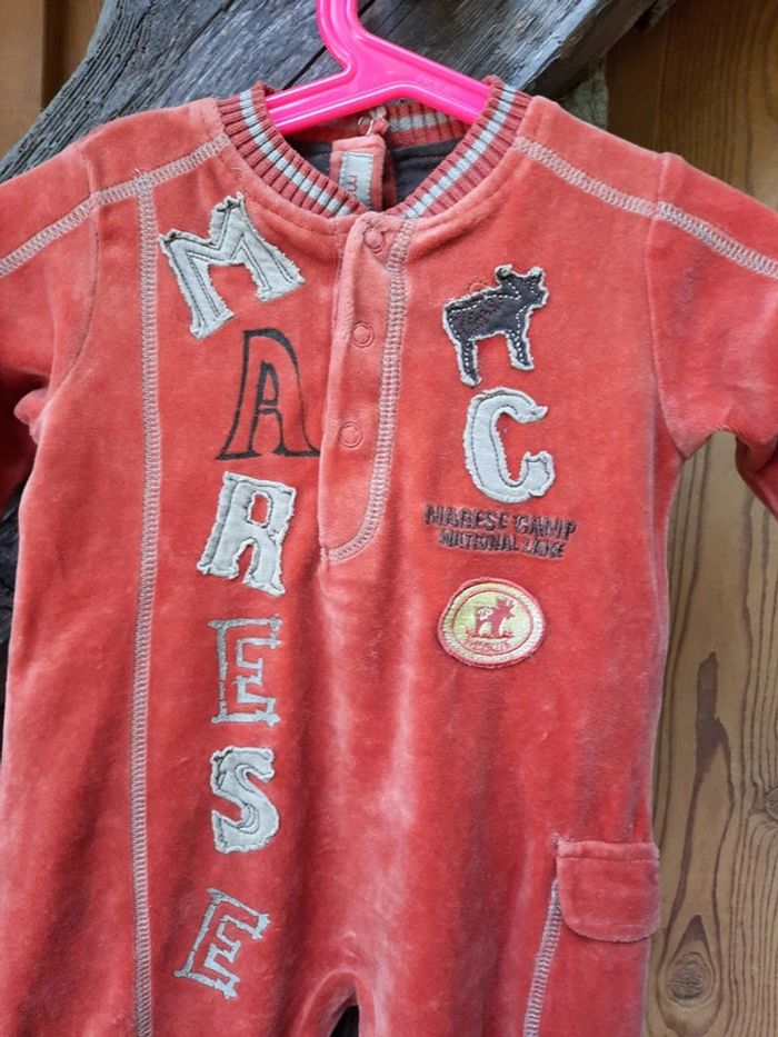 Magnifique pyjama grenouillère 6 mois, bébé garçon, Marèse #6moisgarçonmooglou - photo numéro 2