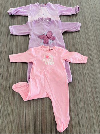 Lot 3 Pyjamas 3m