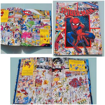 Livre grand format Cherche et trouve Spider-man 🕸