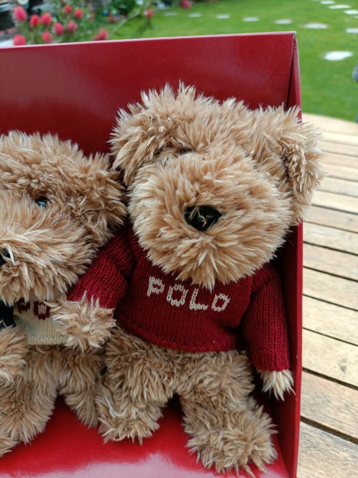 Lot de 3 peluches Ralph Lauren dans coffret d'origine - photo numéro 5