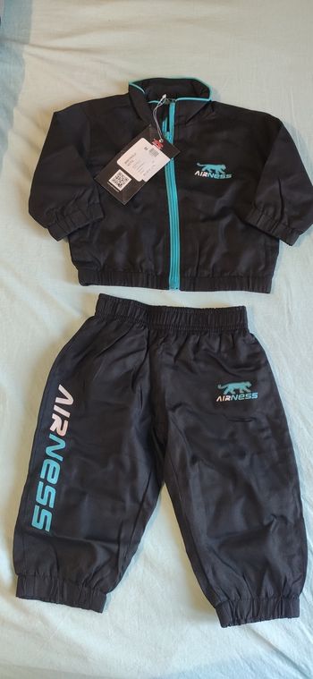 Ensemble jogging bébé garçon 12 mois Airness.