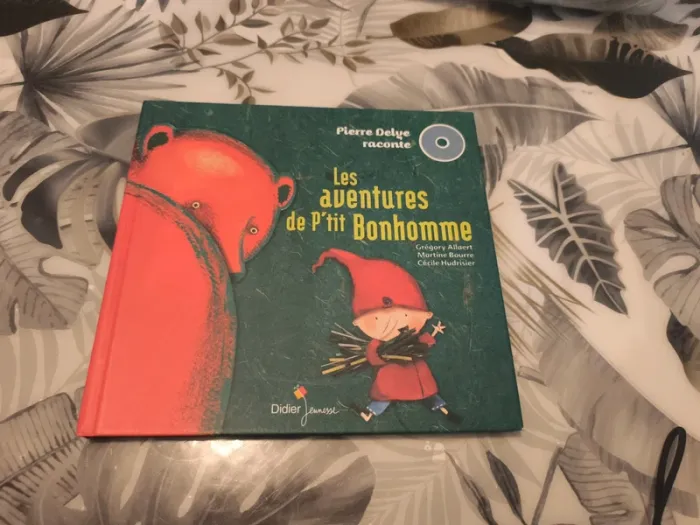 Album avec CD les aventures de p'tit bonhomme