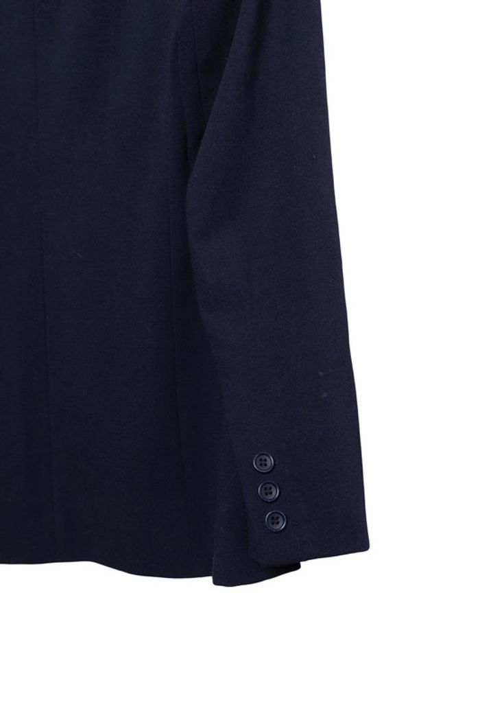 Veste blazer bleu marine Bel Air – Taille S – Pièce unique upcyclée par Tilli Paris - photo numéro 9