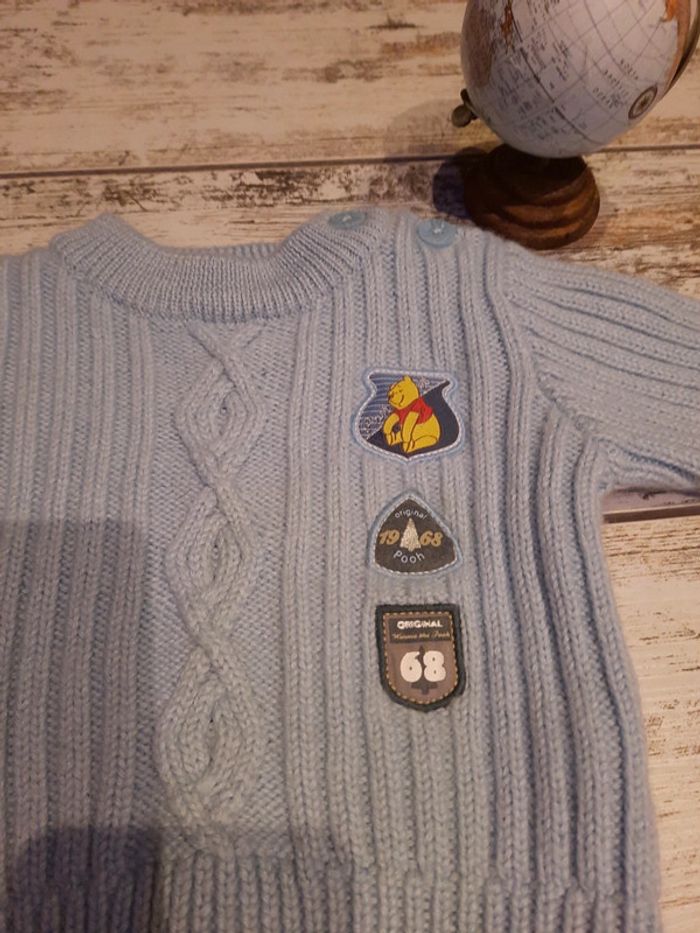 Pull tricot chaud winnie l ourson TBE - photo numéro 3