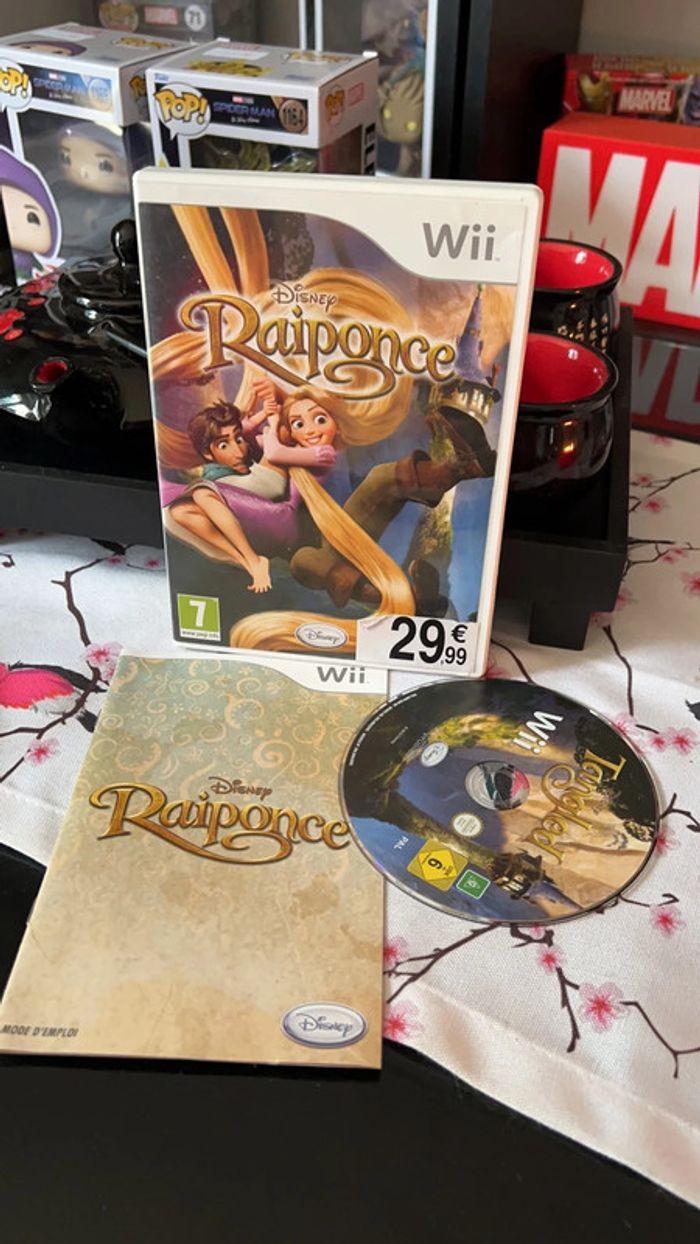 Jeu de wii raiponce