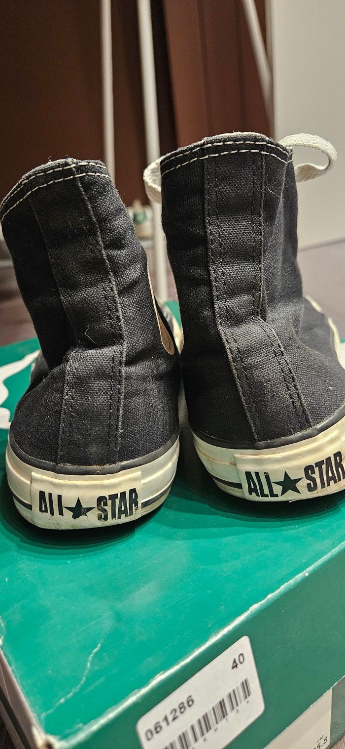 Converse ALL STAR noires - Taille 38 - photo numéro 9