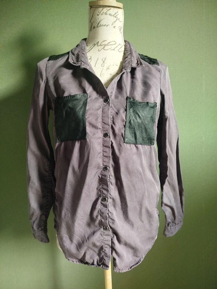 Chemise prune