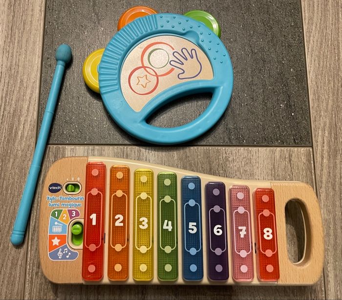 Xylo-Tambourin lumi magique Vtech - photo numéro 2
