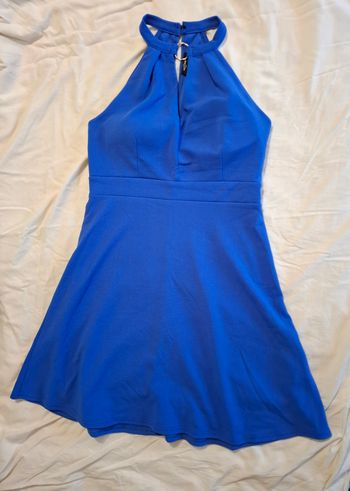 Robe bleu électrique