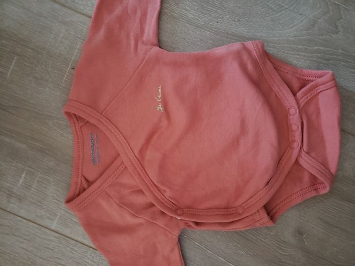 Lot de 2 bodies taille naissance - photo numéro 3