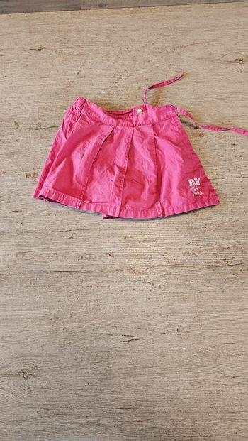 Jupe short vieux rose, River Woods, 3 ans, nickel