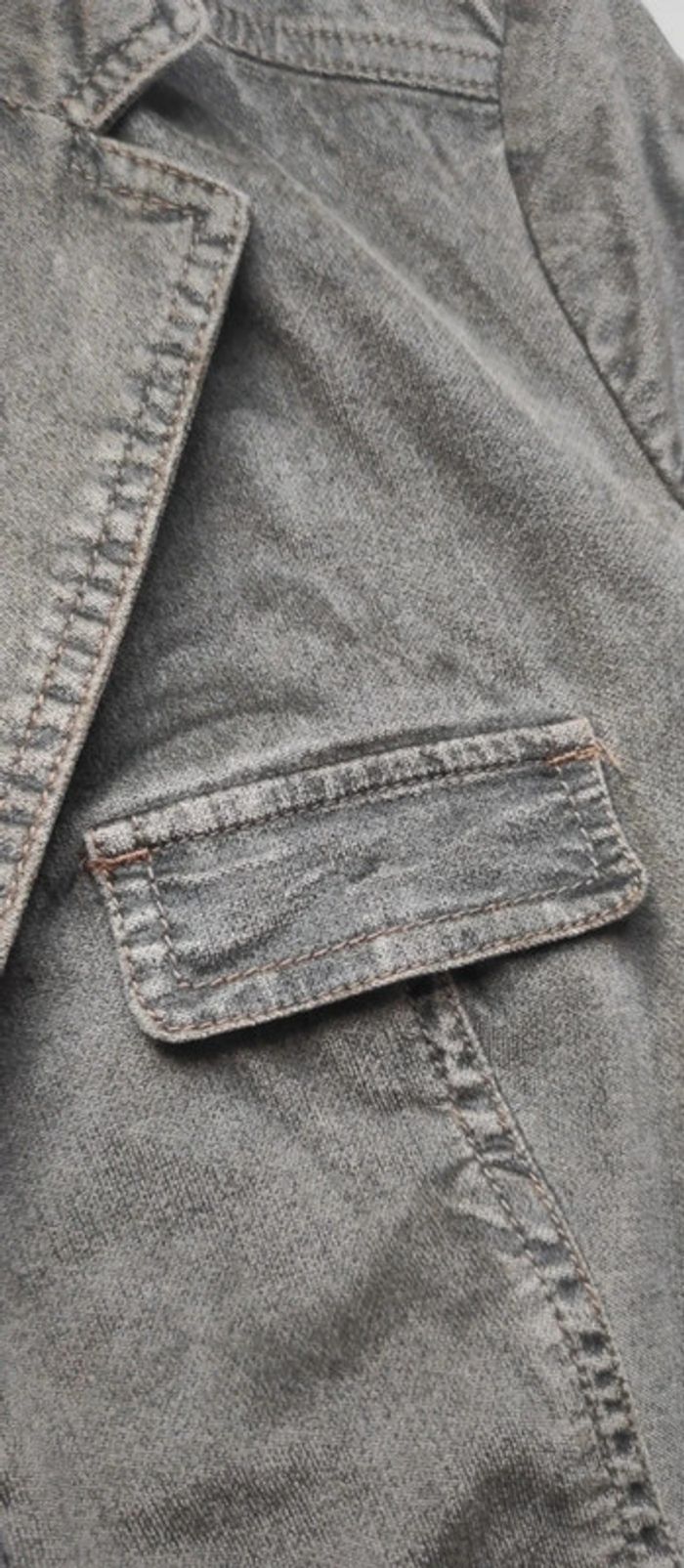 Veste blazer en velours marron Saint Hilaire 42 - photo numéro 5