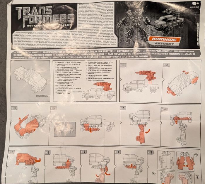 Figurine Transformers Ironhide en excellent etat - photo numéro 6