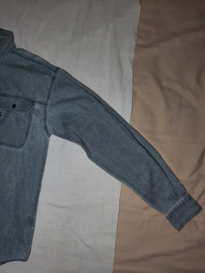 Chemise en jean introspect - photo numéro 2