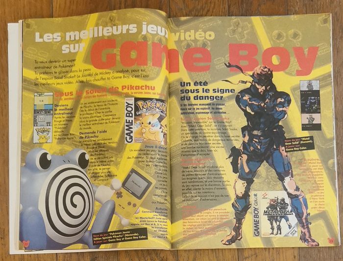 Ancien journal de mickey avec poster champions euro 2000 N°2508 vintage - photo numéro 7