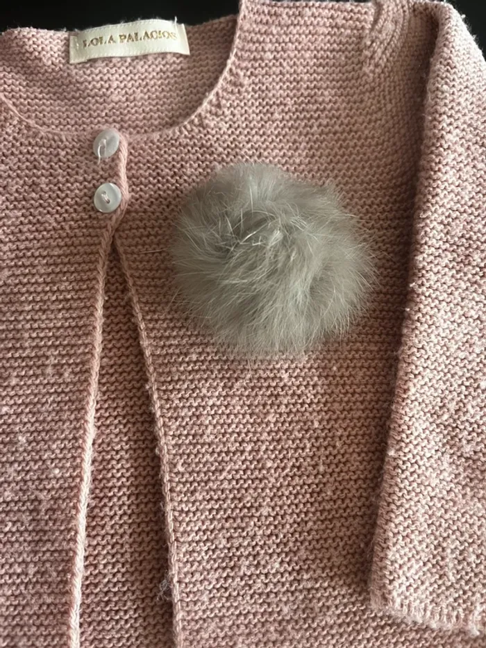 Gilet fin taille 3 (taille petit plutôt 12 mois) - photo numéro 3