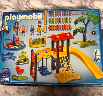 Aire de jeu playmobil