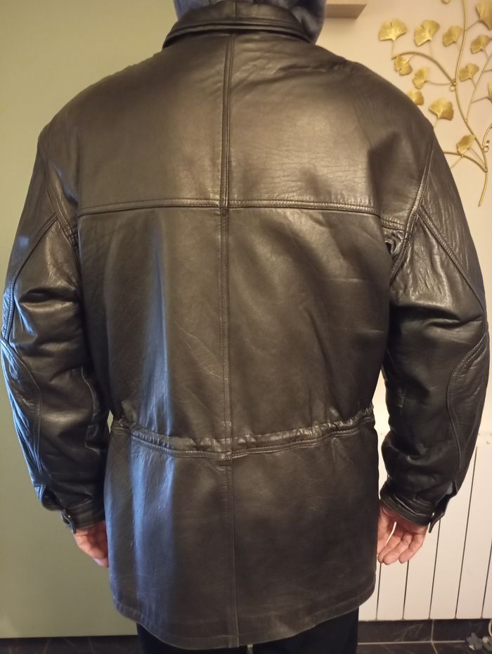 Parka homme cuir - photo numéro 2
