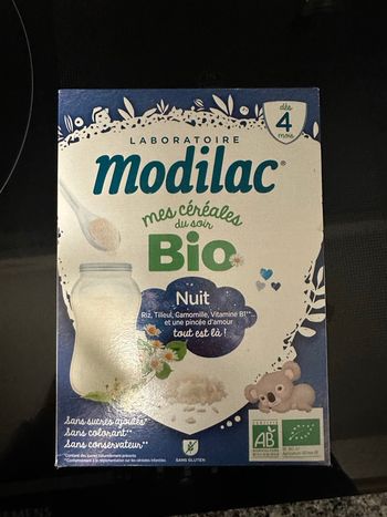 Modilac Mes Céréales Du Soir Dès 4 Mois 250g