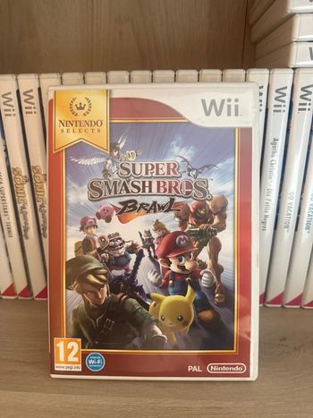 Super smash bros jeu Wii Mario