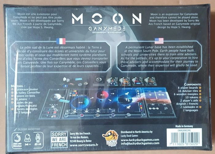 Ganymede - Moon - Jeu de société sous emballage - Prix Ferme - photo numéro 2