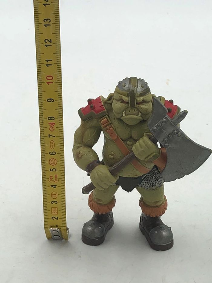 Figurine d'action fantastique guerrier oger ork avec hache - Tower of Doom - ELC - photo numéro 8