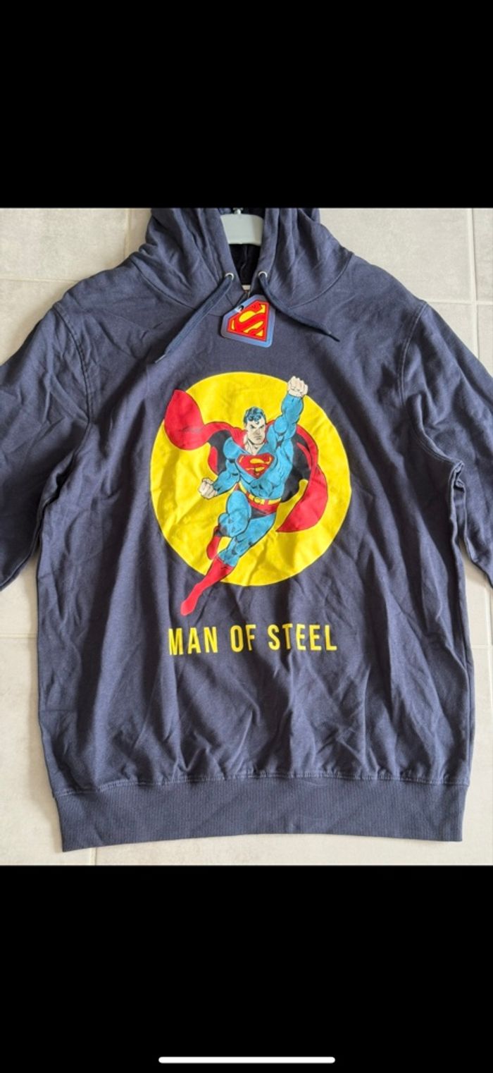 Sweat à capuche Superman XL - photo numéro 3
