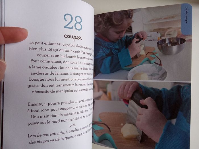 Livre édition Nathan, 100 activités d'éveil Montessori dès 18 mois, apprendre seul, autonomie - photo numéro 3